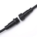 M16 2 pin waterproof connector male female extension cord IP68 outdoor LED connector power cable